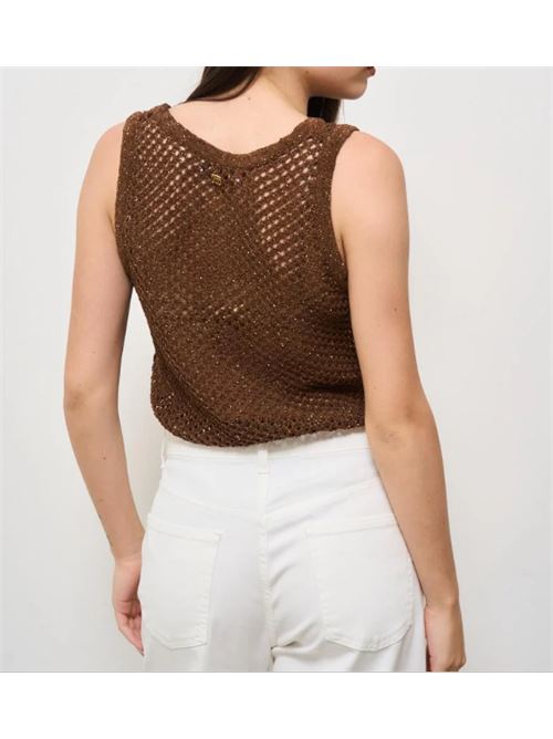 Top in maglia Manila Grace MANILA GRACE | Y446ZX/MD489